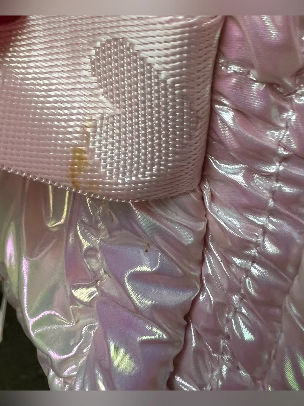 OMG NEW/Tags Kids Iridescent Pink Puffer Backpack